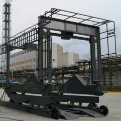 Container vertical tilter